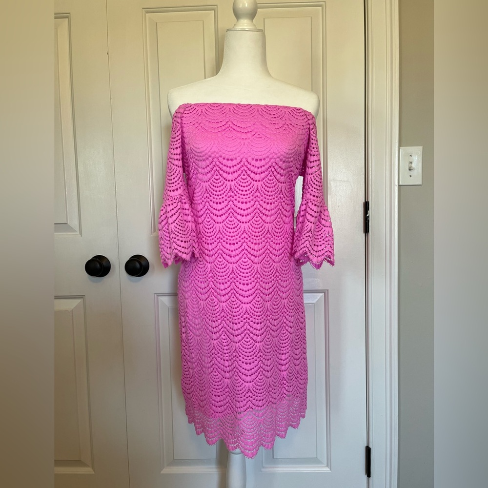 Lilly Pulitzer Off Shoulder Lexa Dress